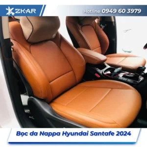 Bọc Ghế Da Nappa Xe Hyundai Santafe 2024 Tại TPHCM