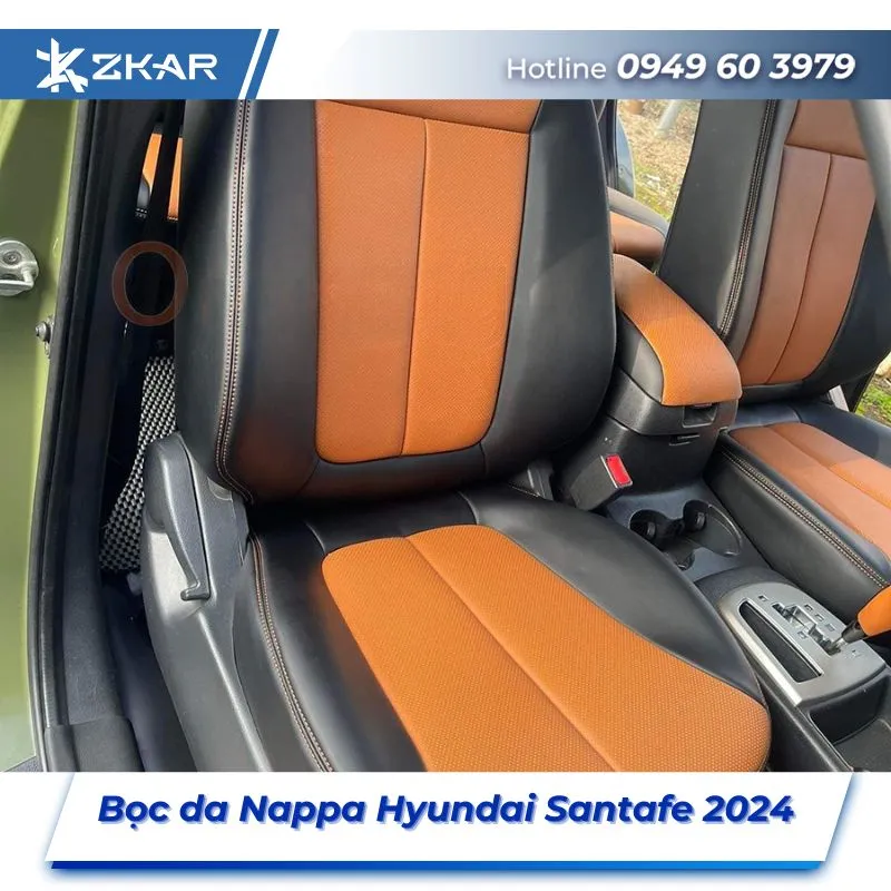 Bọc Ghế Da Nappa Xe Hyundai Santafe 2024 Tại TPHCM