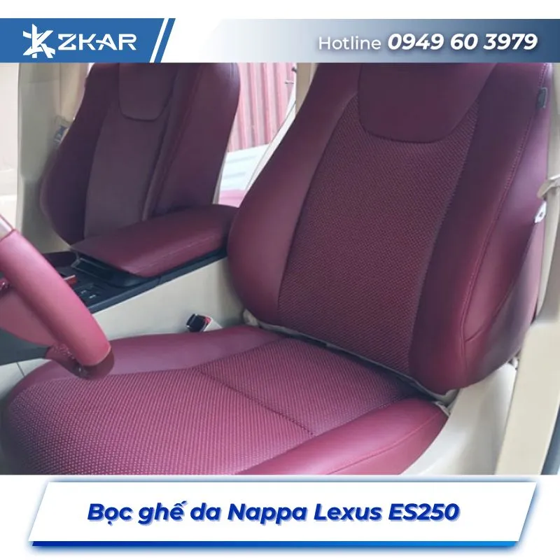 Bọc Ghế Da Nappa Xe Lexus ES250 Tại TPHCM