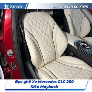 Bọc Ghế Da Nappa Xe Mercedes GLC 200 Kiểu Maybach Tại TPHCM