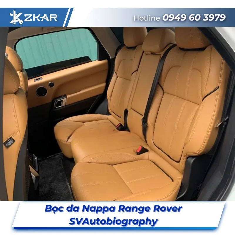 Bọc Ghế Da Nappa Xe Range Rover SVAutobiography Tại TPHCM
