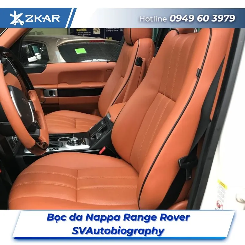 Bọc Ghế Da Nappa Xe Range Rover SVAutobiography Tại TPHCM