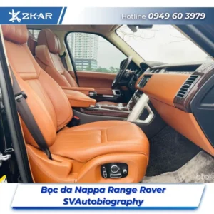 Bọc Ghế Da Nappa Xe Range Rover SVAutobiography Tại TPHCM