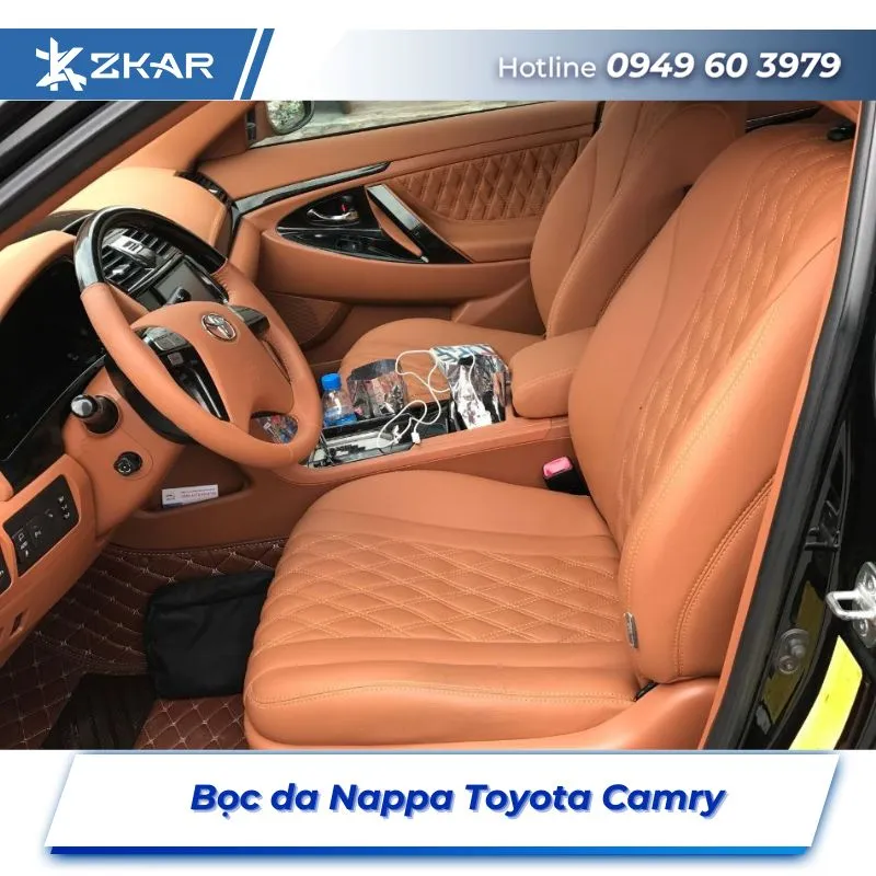 Bọc Ghế Da Nappa Xe Toyota Camry Tại TPHCM