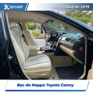 Bọc Ghế Da Nappa Xe Toyota Camry Tại TPHCM