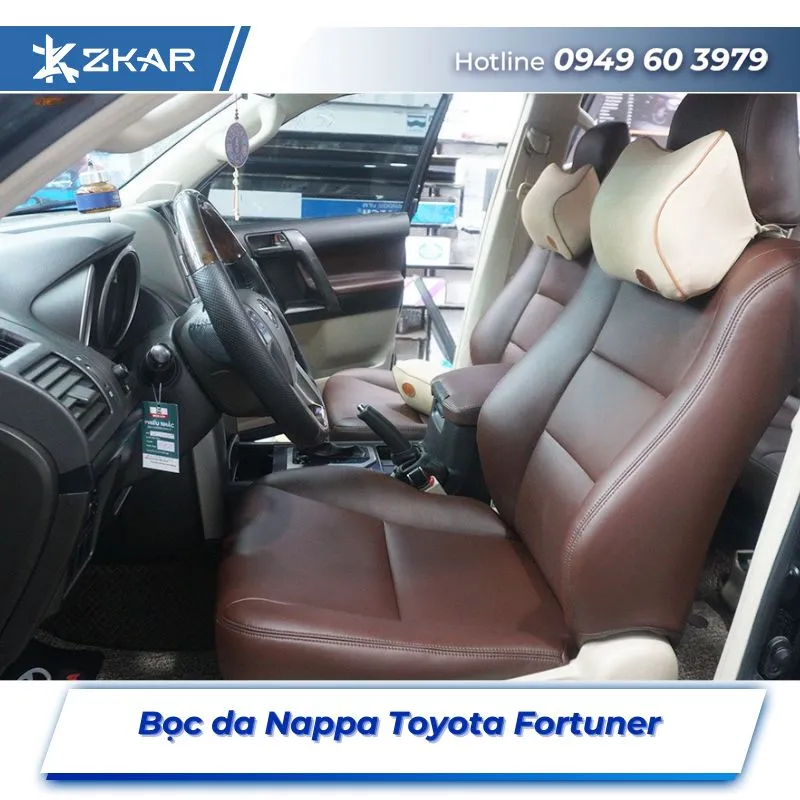 Bọc Ghế Da Nappa Xe Toyota Fortuner Tại TPHCM