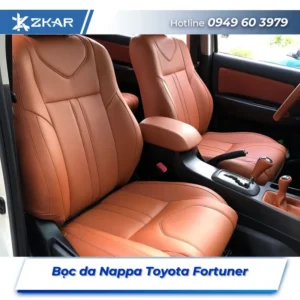 Bọc Ghế Da Nappa Xe Toyota Fortuner Tại TPHCM