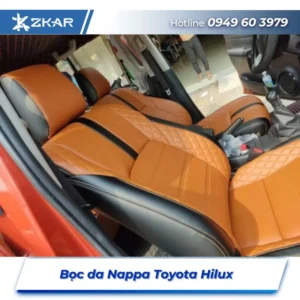 Bọc Ghế Da Nappa Xe Toyota Hilux Tại TPHCM