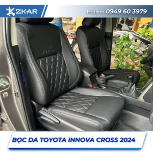 Bọc Ghế Da Nappa Xe Toyota Innova Cross 2024 Tại TPHCM