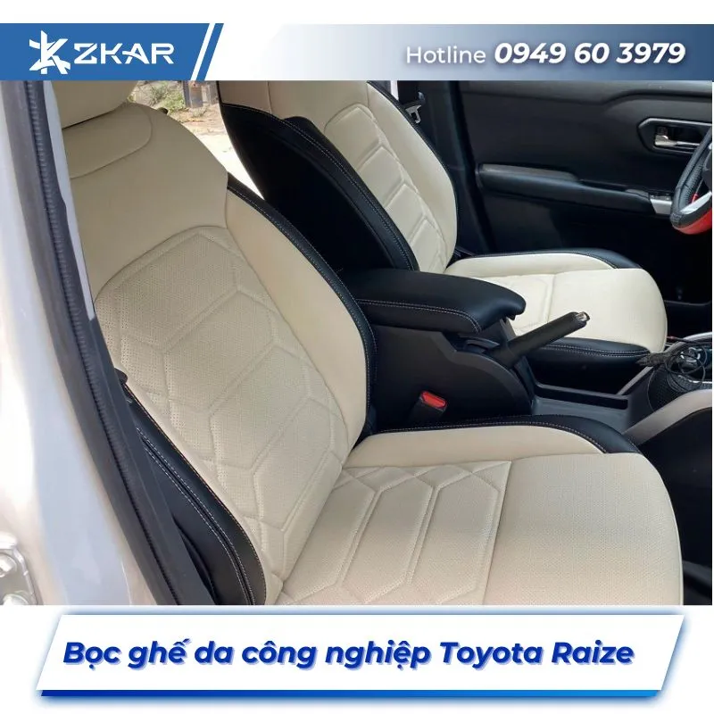 Bọc Ghế Da Nappa Xe Toyota Raize Tại TPHCM