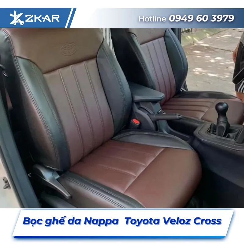 Bọc Ghế Da Nappa Xe Toyota Veloz Cross Tại TPHCM