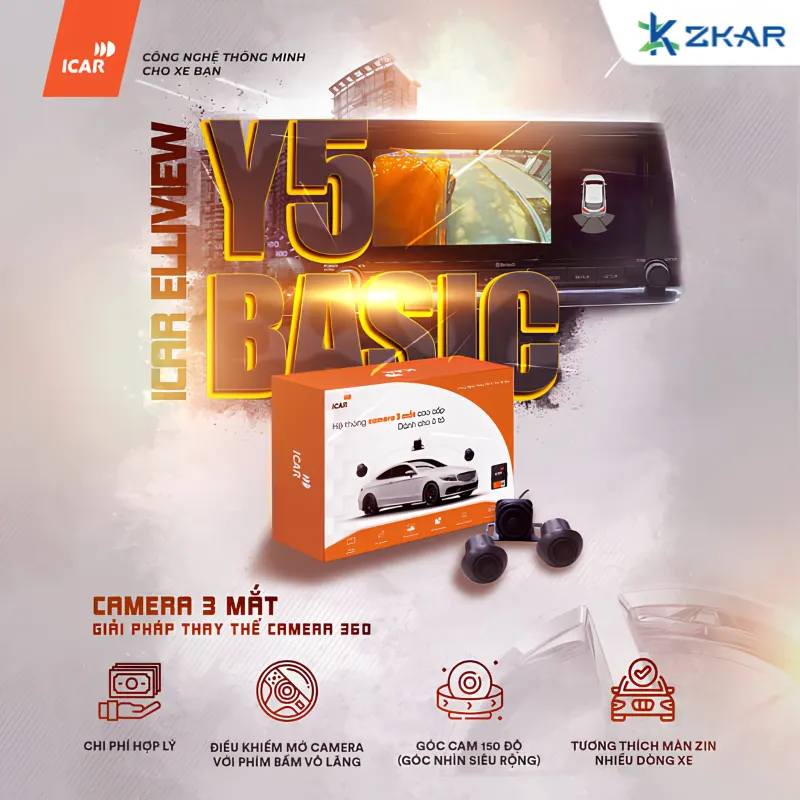 Cam 3 Mắt Icar Y5 Basic Còn Có Tính Năng Hữu Ích
