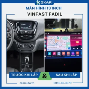 Lắp Màn Hình 13 Inch Xe Vinfast Fadil Tại TPHCM