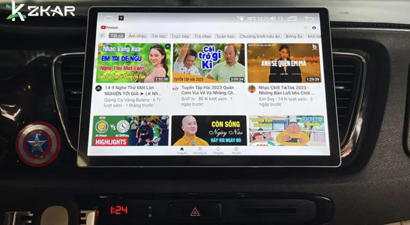 Địa Chỉ Lắp Đặt Màn Android 13 Inch Xe KIA Sedona Uy Tín Tại Sài Gòn