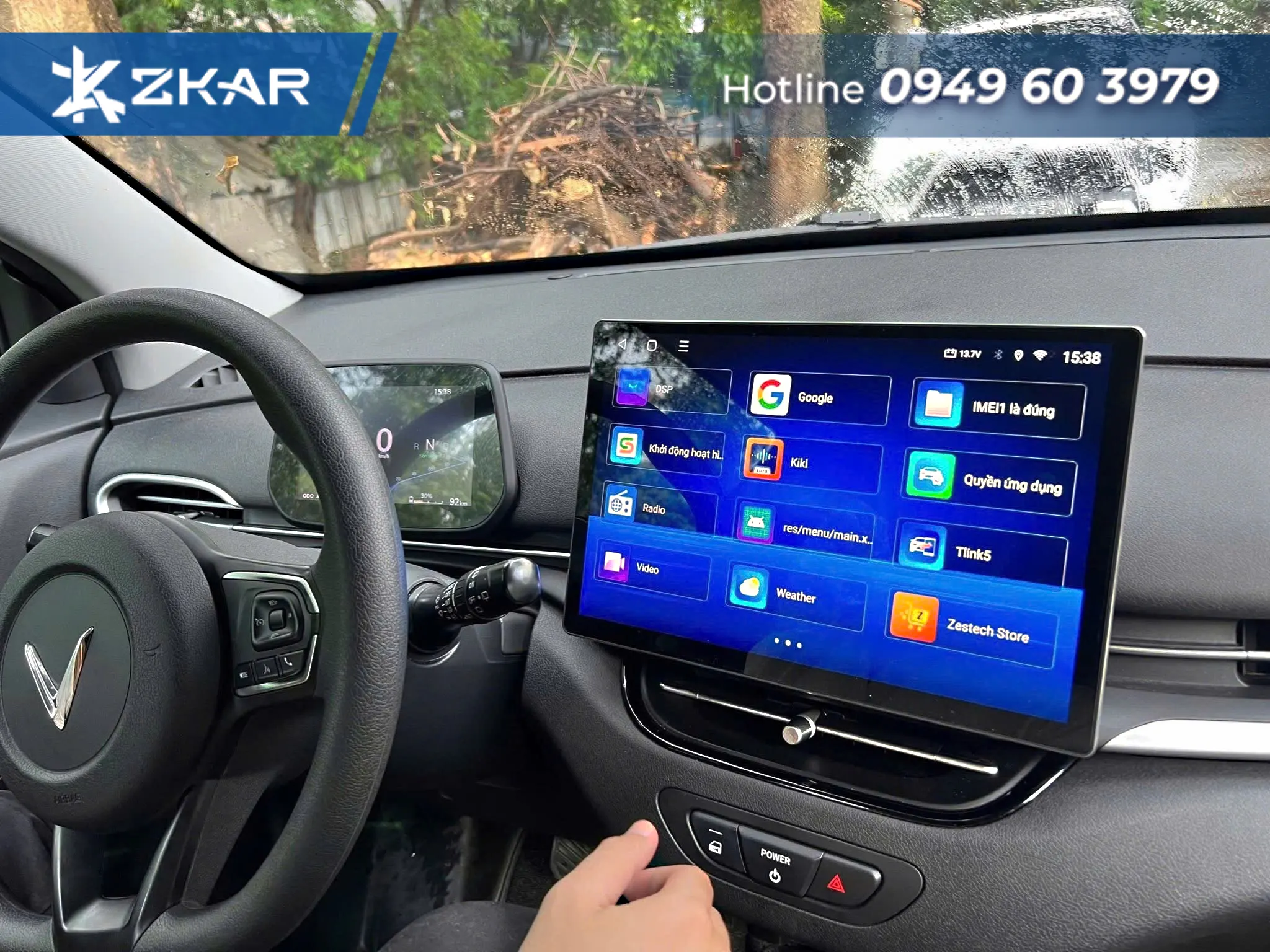 Tính Năng Nổi Bật Màn Hình Android Ô Tô VF5
