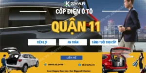 Độ Cốp Điện Ô Tô Tại Quận 11