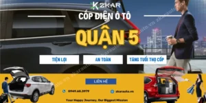 Độ Cốp Điện Ô Tô Tại Quận 5