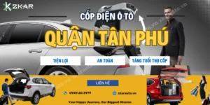 Độ Cốp Điện Ô Tô Tại Quận Tân Phú