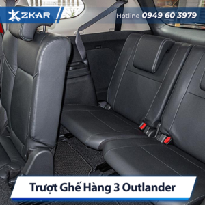 Lắp Đặt Thanh Trượt Ghế Hàng 3 Cho Outlander Tại Sài Gòn