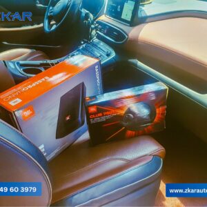 Lắp Loa SUP JBL BASSPRO NANO + Treble JBL Cho Xe Hyundai Santa Fe - Giá Từ 8tr