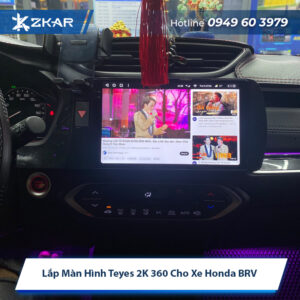 Lắp Màn Hình Teyes 2K 360 Cho Xe Honda BRV - 16tr990