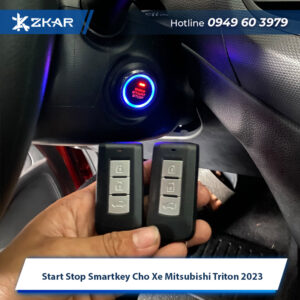Start Stop Smartkey Cho Xe Mitsubishi Triton 2023 - Giá 6tr500