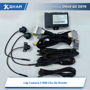 Lắp Camera 3 Mắt Cho Xe Honda - Giá 6tr