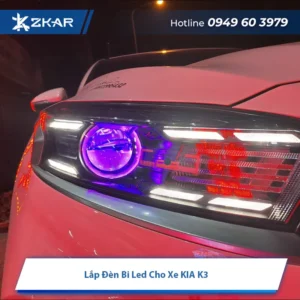 Lắp Đèn Bi Led Cho Xe KIA - Giá Từ 8tr500