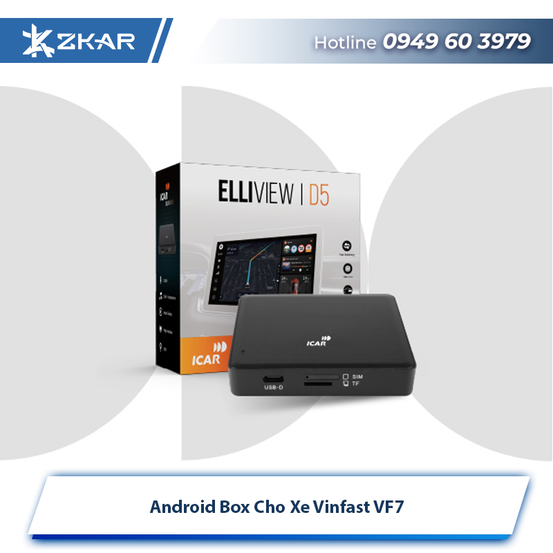 Android box cho Vinfast VF7
