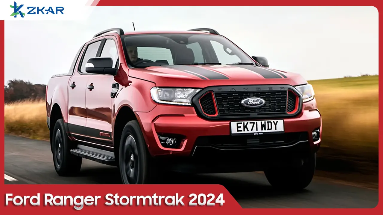 Đón chờ siêu phẩm Ford Ranger Stormtrak 2024 sắp về Việt Nam
