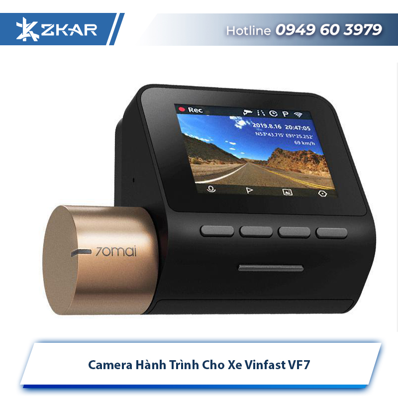 Camera hành trình cho Vinfast VF7