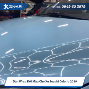 Dán Wrap Đổi Màu Cho Xe Suzuki Celerio 2019 - Giá 15tr