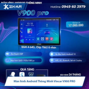 Màn hình Android Thông Minh Vincar V900 PRO