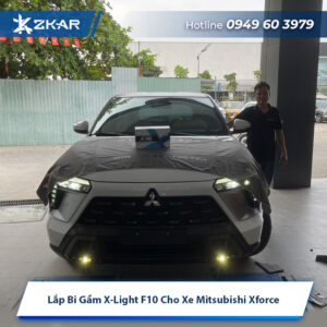 Lắp Bi Gầm X-Light F10 Cho Xe Mitsubishi Xforce - Giá 5tr