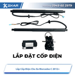 Lắp Cốp Điện Cho Xe Mercedes C 2012+