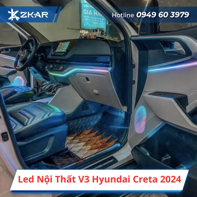 Led Nội Thất V3 Hyundai Creta 2024
