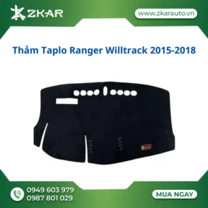 Thảm Taplo Ranger Willtrack 2015-2018