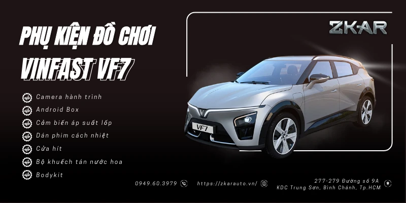 Tổng Hợp Phụ Kiện Cho Xe Vinfast VF7