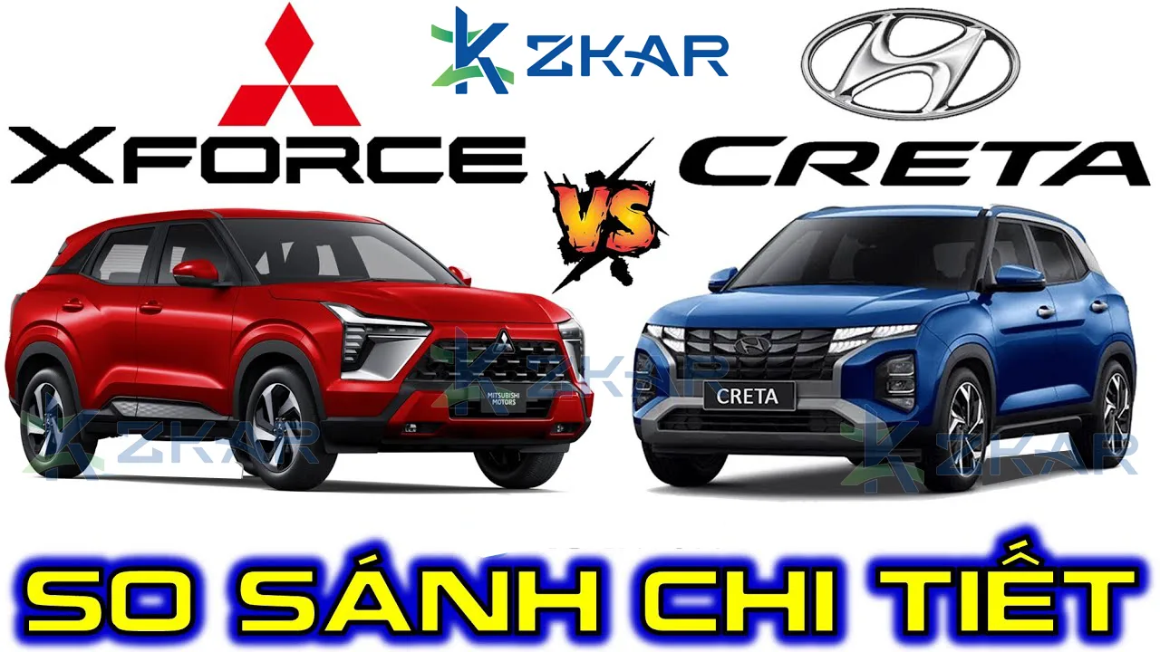 So Sánh Xe Xforce vs Creta | Nên Mua Ô Tô Nào?