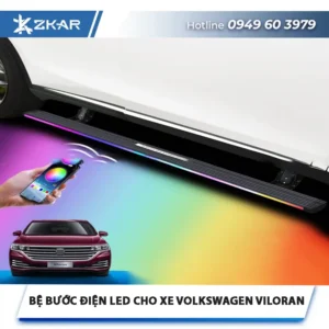 Bệ Bước Điện Viền LED RBG Cho Volkswagen Viloran | Nâng Tầm Đẳng Cấp 