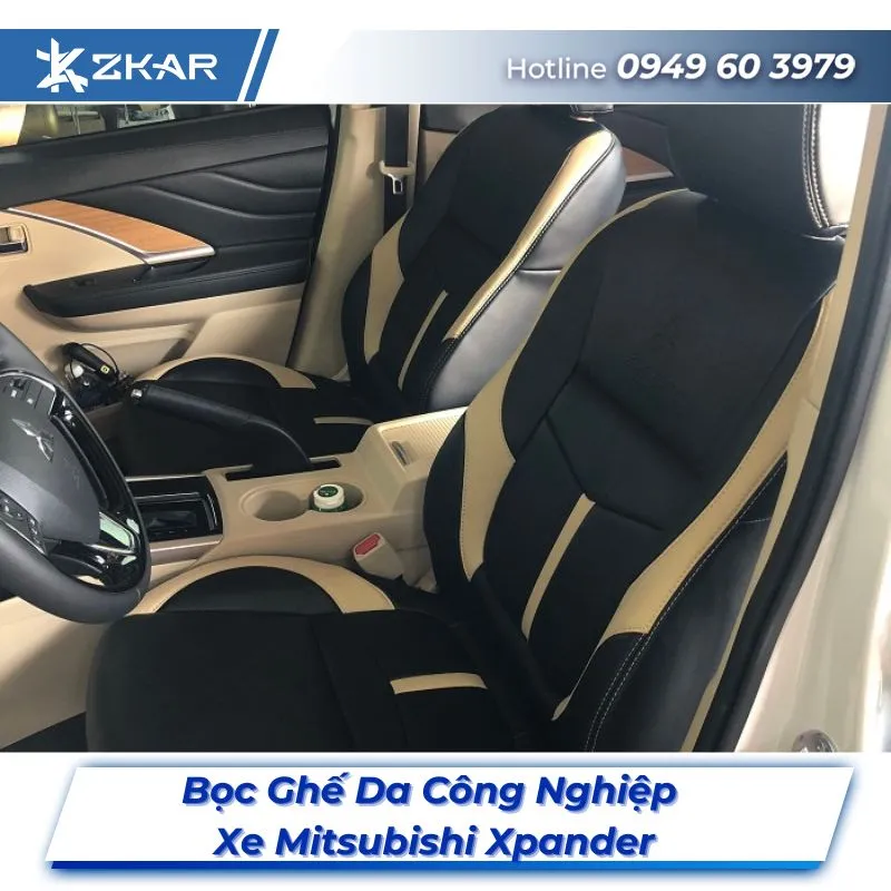 Bọc Ghế Da Công Nghiệp Xe Mitsubishi Xpander tại TPHCM