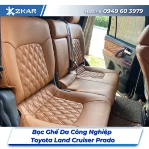 Bọc Ghế Da Công Nghiệp Xe Toyota Land Cruiser Prado tại TPHCM