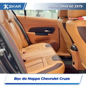 Bọc Ghế Da Nappa Xe Chevrolet Cruze Tại TPHCM