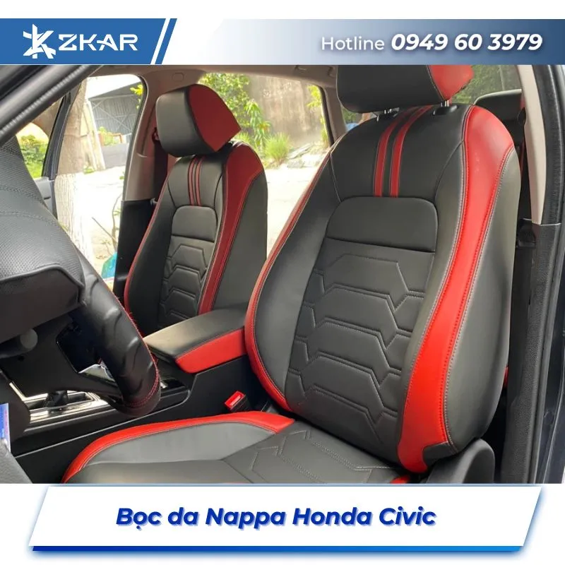 Bọc Ghế Da Nappa Xe Honda Civic Tại TPHCM
