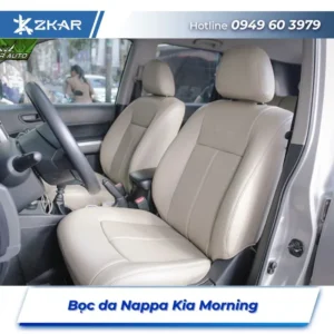 Bọc Ghế Da Nappa Xe Kia Morning Tại TPHCM