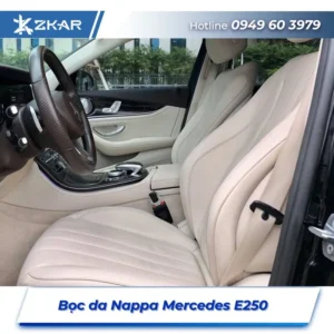 Bọc Ghế Da Nappa Xe Mercedes E250 Tại TPHCM