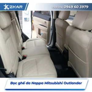 Bọc Ghế Da Nappa Xe Mitsubishi Outlander Tại TPHCM