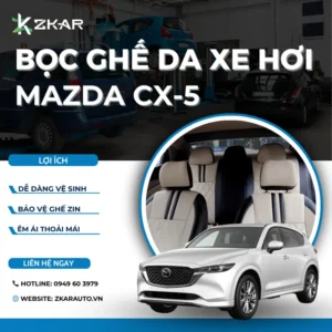 Bọc Ghế Da Xe Mazda CX-5