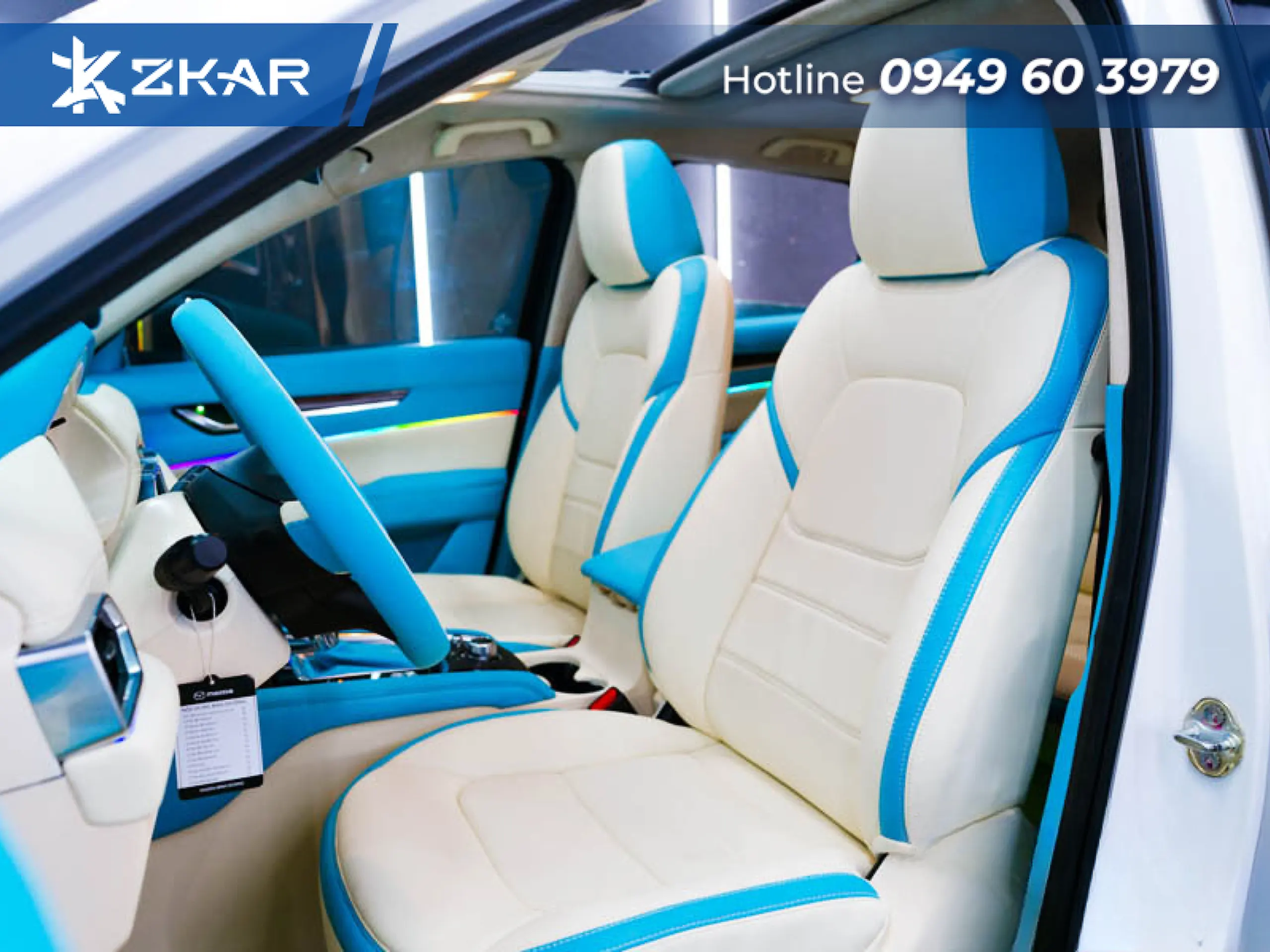 Bọc ghế xe cx5 bằng da nappa