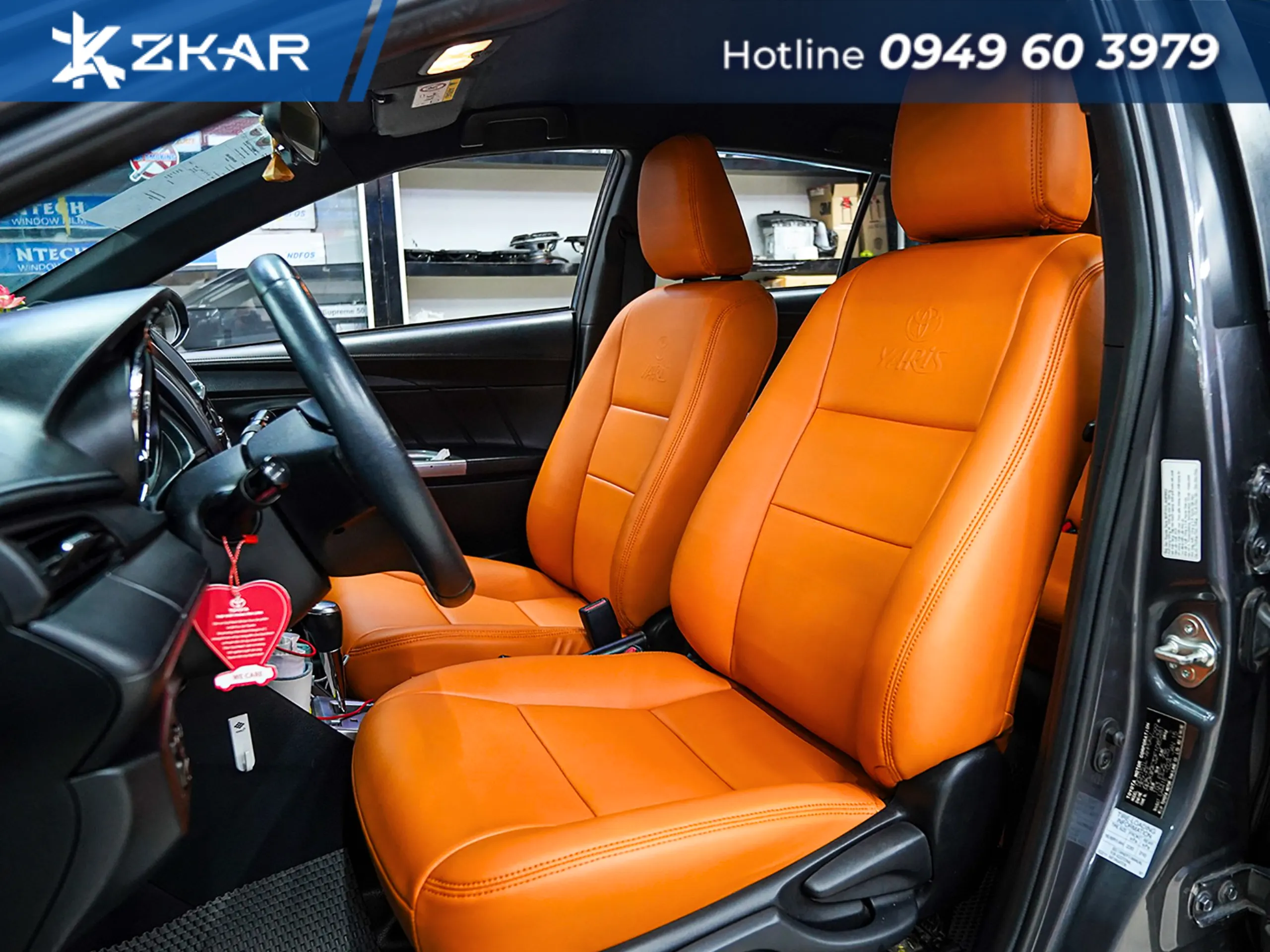 Địa chỉ bọc ghế xe toyota yaris uy tín tại tpchm